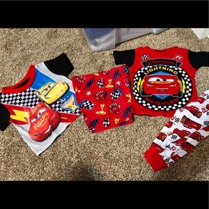 Disney Pixar Cars Pajama Matching sets